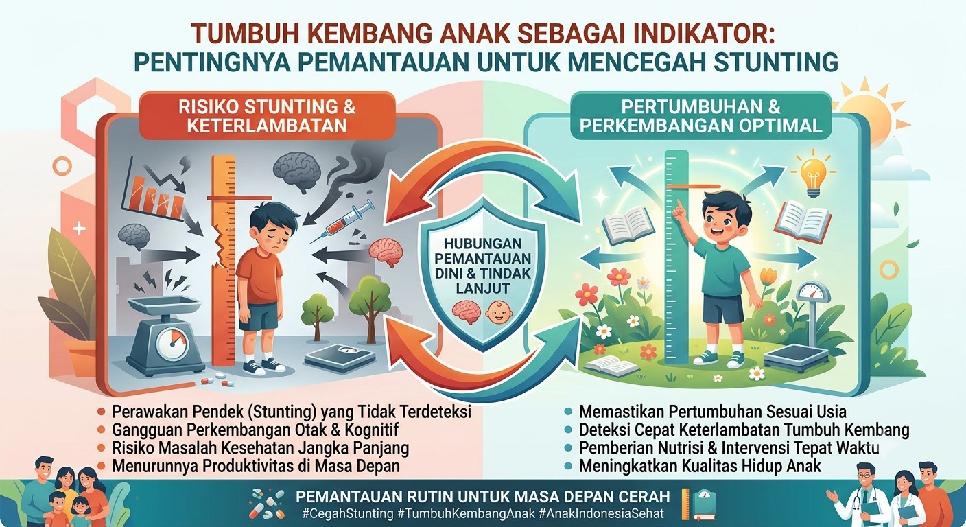 Tumbuh Kembang Anak sebagai Indikator: Pentingnya Pemantauan untuk Mencegah Stunting