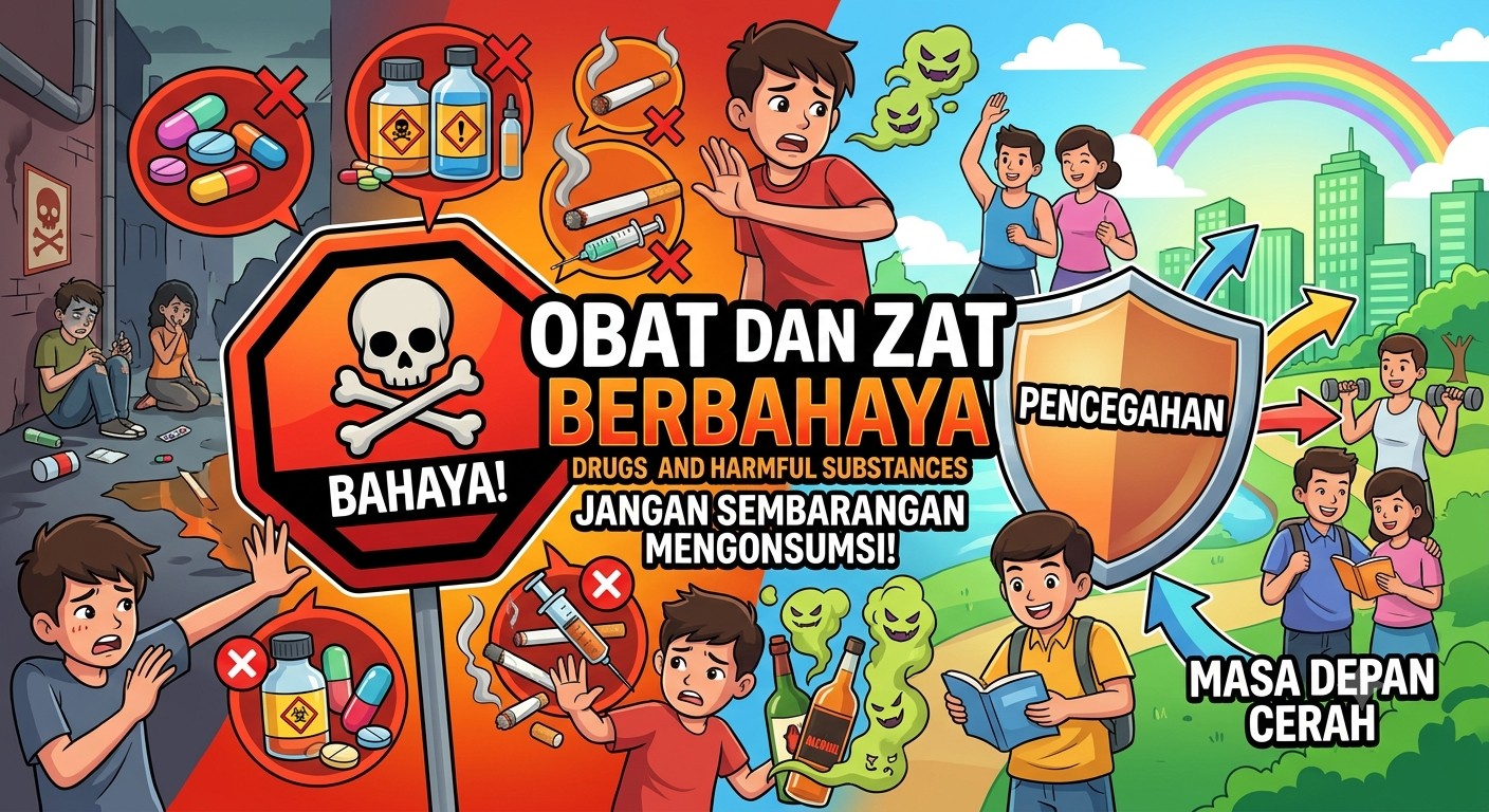 OBAT DAN ZAT BERBAHAYA: JANGAN SEMBARANGAN MENGONSUMSI